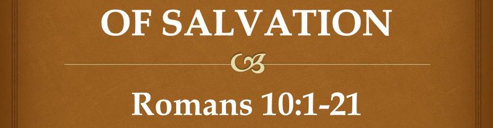 The Simple Plan of Salvation (Part 2) - Gretna Baptist Church